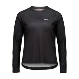POC Langarm Fahrradtrikot für den Sommer - MOTION AIR L/S - Schwarz