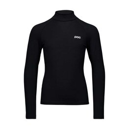 POC Langarm Fahrrad-Shirt - MOCK NECK JERSEY Y - Schwarz