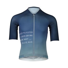 POC Kurzarm Fahrradtrikot - PRISTINE PRINT - Blau
