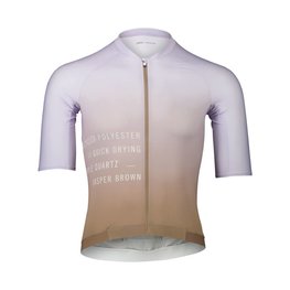 POC Kurzarm Fahrradtrikot - PRISTINE PRINT - Braun/Lila