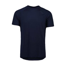 POC Kurzarm Fahrrad-Shirt - LIGHT MERINO - Blau