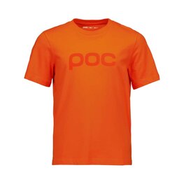 POC Kurzarm Fahrrad-Shirt - TEE JR - Orange