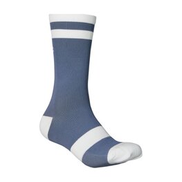 POC Klassische Fahrradsocken - LURE MTB - Blau/Weiß