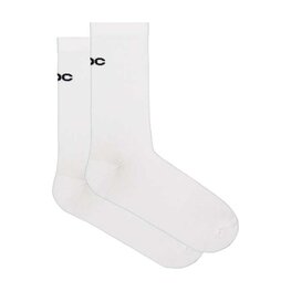 POC Klassische Fahrradsocken - CADENCE ROAD LONG SOCKS - Weiß