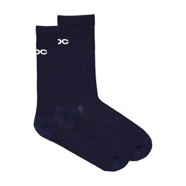 POC Klassische Fahrradsocken - CADENCE ROAD LONG SOCKS - Blau