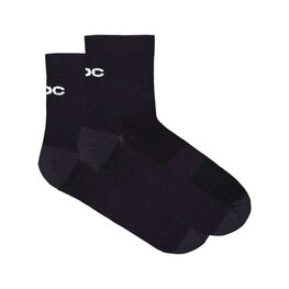 POC Knöchelhohe Fahrradsocken - CADENCE ROAD SHORT SOCKS - Schwarz