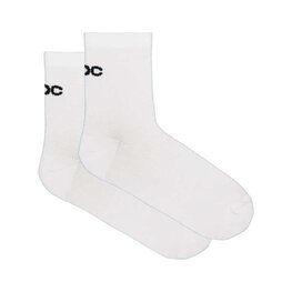 POC Klassische Fahrradsocken - CADENCE ROAD AIR SOCKS - Weiß