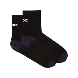 POC Klassische Fahrradsocken - CADENCE ROAD AIR SOCKS - Schwarz