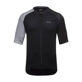 GORE Kurzarm Fahrradtrikot - C5 - Weiß/Schwarz