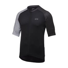 GORE Kurzarm Fahrradtrikot - C5 - Weiß/Schwarz