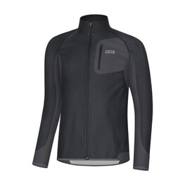 GORE Winddichte Fahrradjacke - R3 PARTIAL GWS - Schwarz