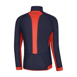 GORE Langarm Fahrradtrikot für den Winter - R3 PARTIAL GWS - Blau/Rot