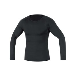 GORE Langarm Fahrrad-Shirt - M BL THERMO - Schwarz