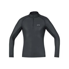 GORE Langarm Fahrrad-Shirt - M GWS BL THERMO TURTLENECK - Schwarz