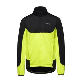 GORE Fahrrad-Thermojacke - C5 GWS THERMO - Gelb/Schwarz