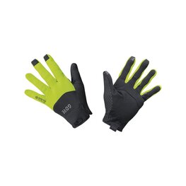 GORE Langfinger-Fahrradhandschuhe - C5 GTX - Gelb/Schwarz