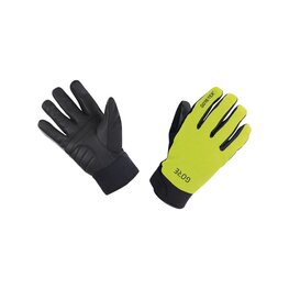 GORE Langfinger-Fahrradhandschuhe - C5 GTX THERMO - Gelb