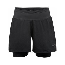 GORE Fahrradshorts ohne Träger - R5 2IN1 - Schwarz