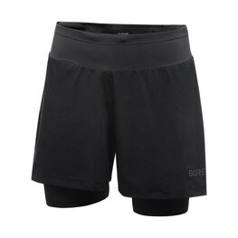 GORE Fahrradshorts ohne Träger - R5 2IN1 - Schwarz