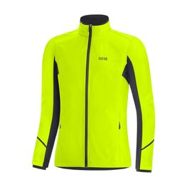 GORE Winddichte Fahrradjacke - R3 PARTIAL GTX - Gelb