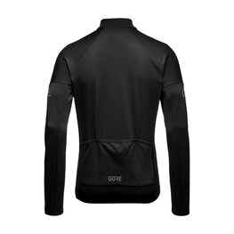 GORE Langarm Fahrradtrikot für den Winter - C3 THERMO - Schwarz