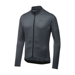 GORE Langarm Fahrradtrikot für den Winter - C3 THERMO - Anthrazit