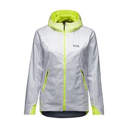 GORE Winddichte Fahrradjacke - R5 GTX INFINIUM™ WMN - Weiß/Gelb