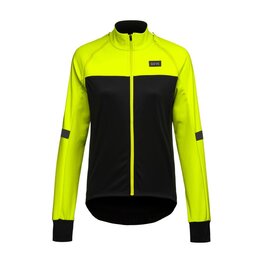 GORE Winddichte Fahrradjacke - PHANTOM WMN - Schwarz/Gelb
