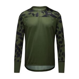 GORE Langarm Fahrrad-Shirt - TRAILKPR - Schwarz/Grau