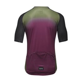GORE Kurzarm Fahrradtrikot - GRID FADE 2.0 - Grün/Lila