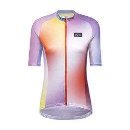 GORE Kurzarm Fahrradtrikot - CLOUD WMN - Lila/mehrfarbig