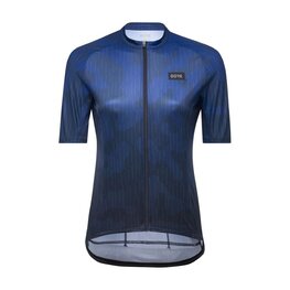 GORE Kurzarm Fahrradtrikot - RAIN CAMO WMN - Blau