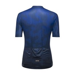 GORE Kurzarm Fahrradtrikot - RAIN CAMO WMN - Blau