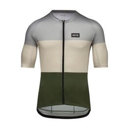 GORE Kurzarm Fahrradtrikot - SPIRIT STRIPES - Hellblau/Grün