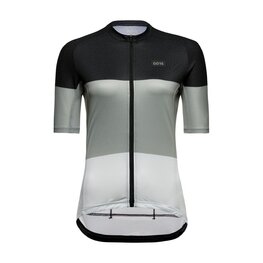 GORE Kurzarm Fahrradtrikot - SPIRIT STRIPES - Schwarz/Grau