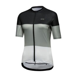 GORE Kurzarm Fahrradtrikot - SPIRIT STRIPES - Schwarz/Grau