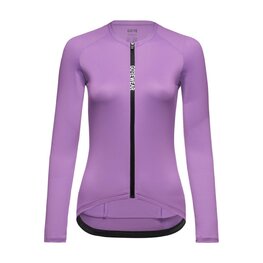 GORE Langarm Fahrradtrikot für den Sommer - SPINSHIFT - Lila