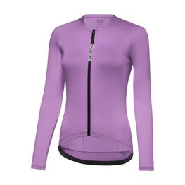 GORE Langarm Fahrradtrikot für den Sommer - SPINSHIFT - Lila