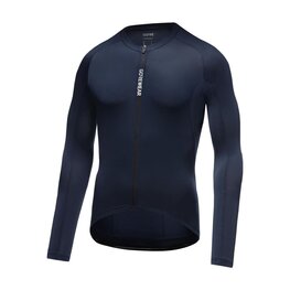 GORE Langarm Fahrradtrikot für den Winter - SPINSHIFT - Blau