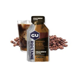 GU Ernährung für Radfahrer - ROCTANE ENERGY GEL 32 G COLD BREW COFFEE