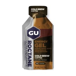 GU Ernährung für Radfahrer - ROCTANE ENERGY GEL 32 G COLD BREW COFFEE