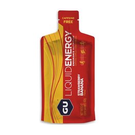 GU Ernährung für Radfahrer - LIQUID ENERGY GEL 60 G STRAWBERRY/BANANA