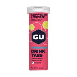 GU Drink - DRINK TAABS 54 g STRAWBERRY HIBISCUS