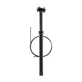 CRANKBROTHERS Sattelstütze - HIGHLINE XC/GRAVEL 27,2 mm - Schwarz