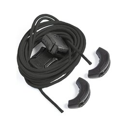 CRANKBROTHERS Schnürsenkel für Fahrradschuhe - SPEED LACE - Schwarz