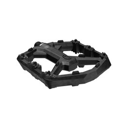 CRANKBROTHERS Pedale - STAMP 0 LARGE - Schwarz