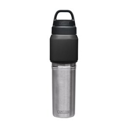 CAMELBAK Fahrrad-Wasserflasche - MULTIBEV VACUUM STEINLESS 0,65L/0,5L - Schwarz