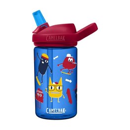 CAMELBAK Fahrrad-Wasserflasche - EDDY+ KIDS 0,4L - Rot/Blau