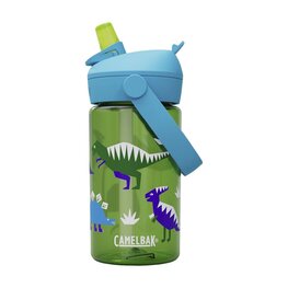 CAMELBAK Fahrrad-Wasserflasche - THRIVE FLIP STRAW KIDS 0,4l - Grün/Blau