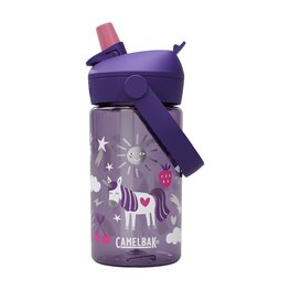 CAMELBAK Fahrrad-Wasserflasche - THRIVE FLIP STRAW KIDS 0,4l - Lila